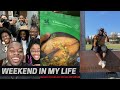 VLOG: Weekend in My Life | Surprise Birthday Party, Grocery Shopping, Walking Scooby