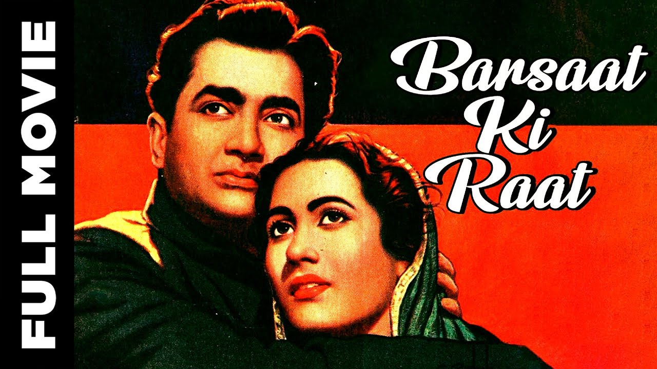 Barsaat Ki Raat 1960 Full Movie      Bharat Bhushan Madhubala