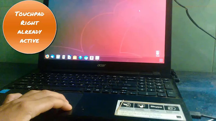 Fix Right Click Touchpad Not Working on Ubuntu 18 10