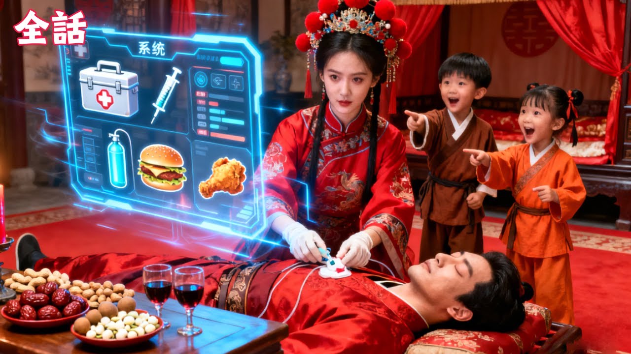 【日本語吹き替え】小説の世界にタイムスリップし、システム空間の超能力を偶然手に入れ、王子の心を射止める！さらに二人の可愛い子供を授かる