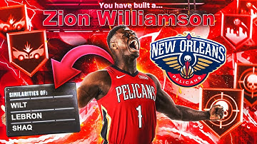 *NEW* SPEED BOOSTING ZION WILLIAMSON BUILD is UNREAL - DOMINATE PATCH 10 UNSTOPPABLE NBA 2K20 BUILD