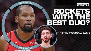 Are Kevin Durant & Alperen Sengun the BEST NBA duo? + Update on Kyrie Irving’s return 👀 | NBA Today