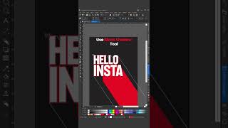 ✨ Cool Trick Alert! Learn how to block shadow effects like a pro in coreldraw #graphicdesign
