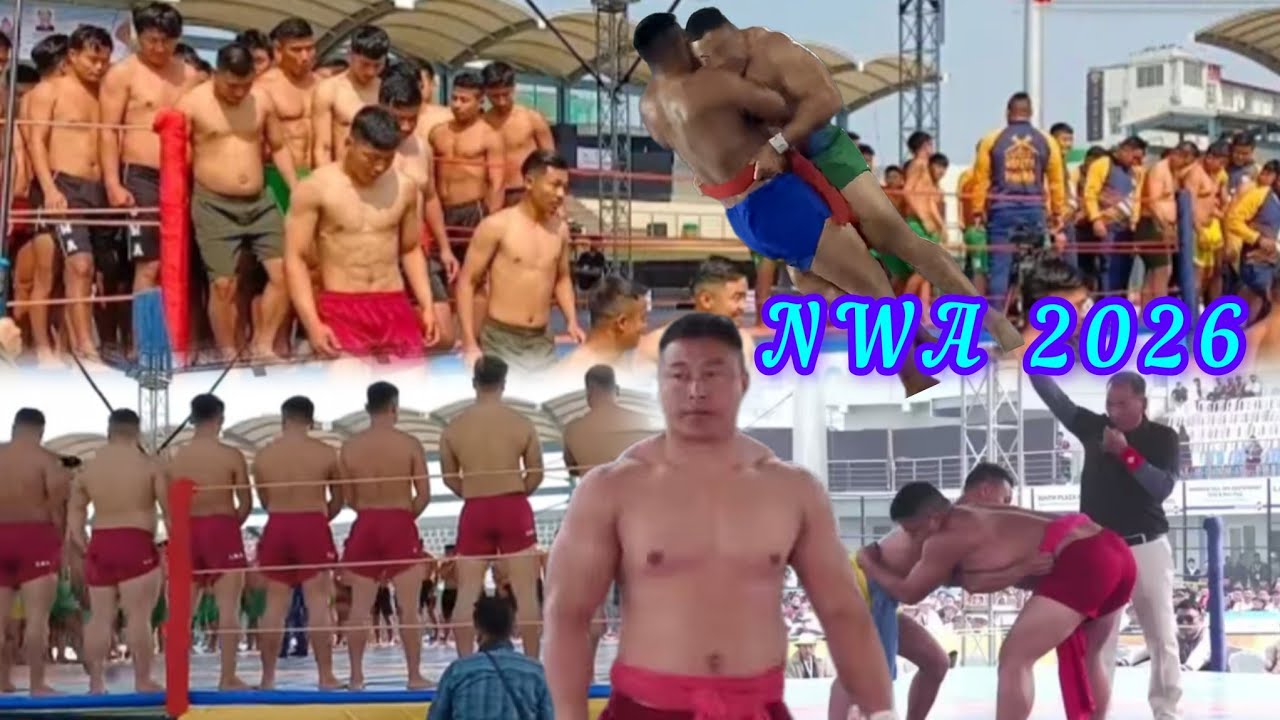 N W A 😰Q _ Final Fight Champion🥇 2026| Traditional Naga Wrestling🤼‍♂️. 