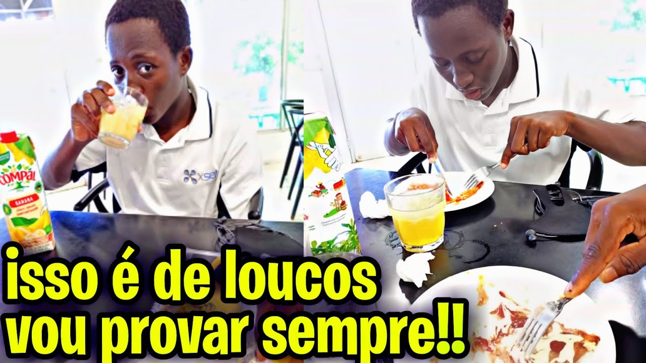 Provamos PIZZA em MOÇAMBIQUE pela PRIMEIRA VEZ