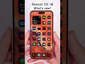 iOS 18Beta 6 Released What's new#shortsfeed
