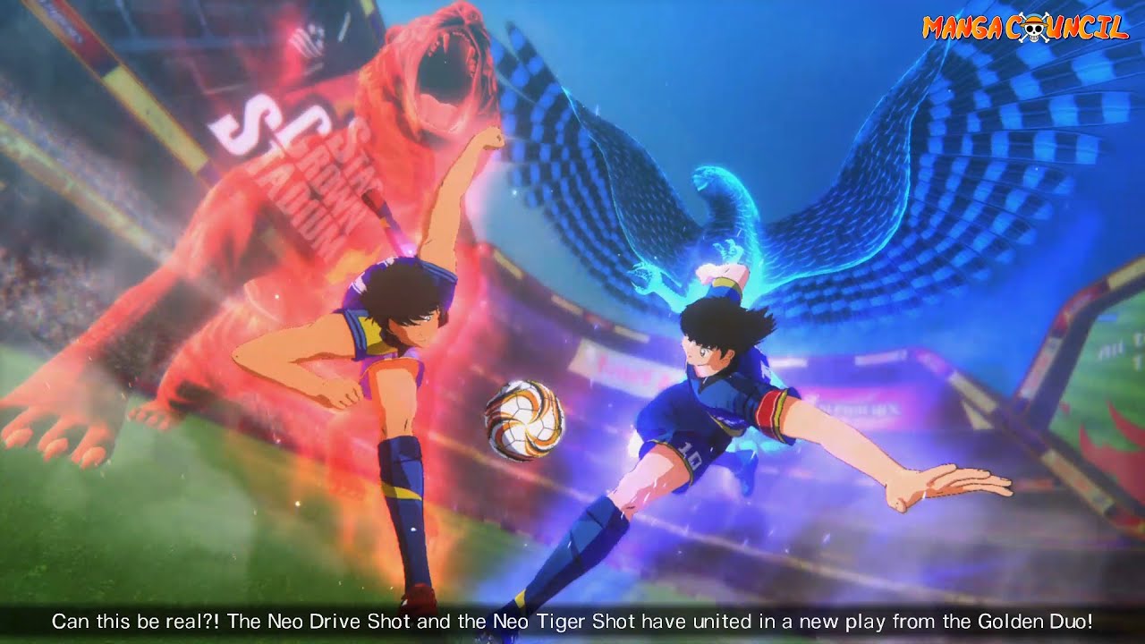 Neo Drive Tiger Twin Shot | Captain Tsubasa Rise of New Champions HD :v