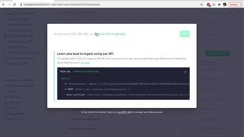 Importing and querying a CSV with SQL in Tinybird