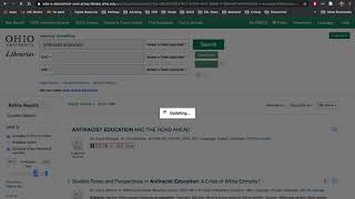 Using articles plus to find sources