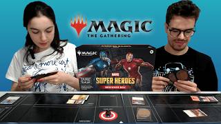 Unboxing the Magic The Gathering Superhero Beginner Box! screenshot 5