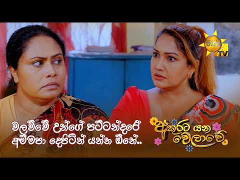 වලව්වේ උන්ගේ පට්ටන්දරේ අම්මපා දෙපිටින් යන්න ඕනේ..