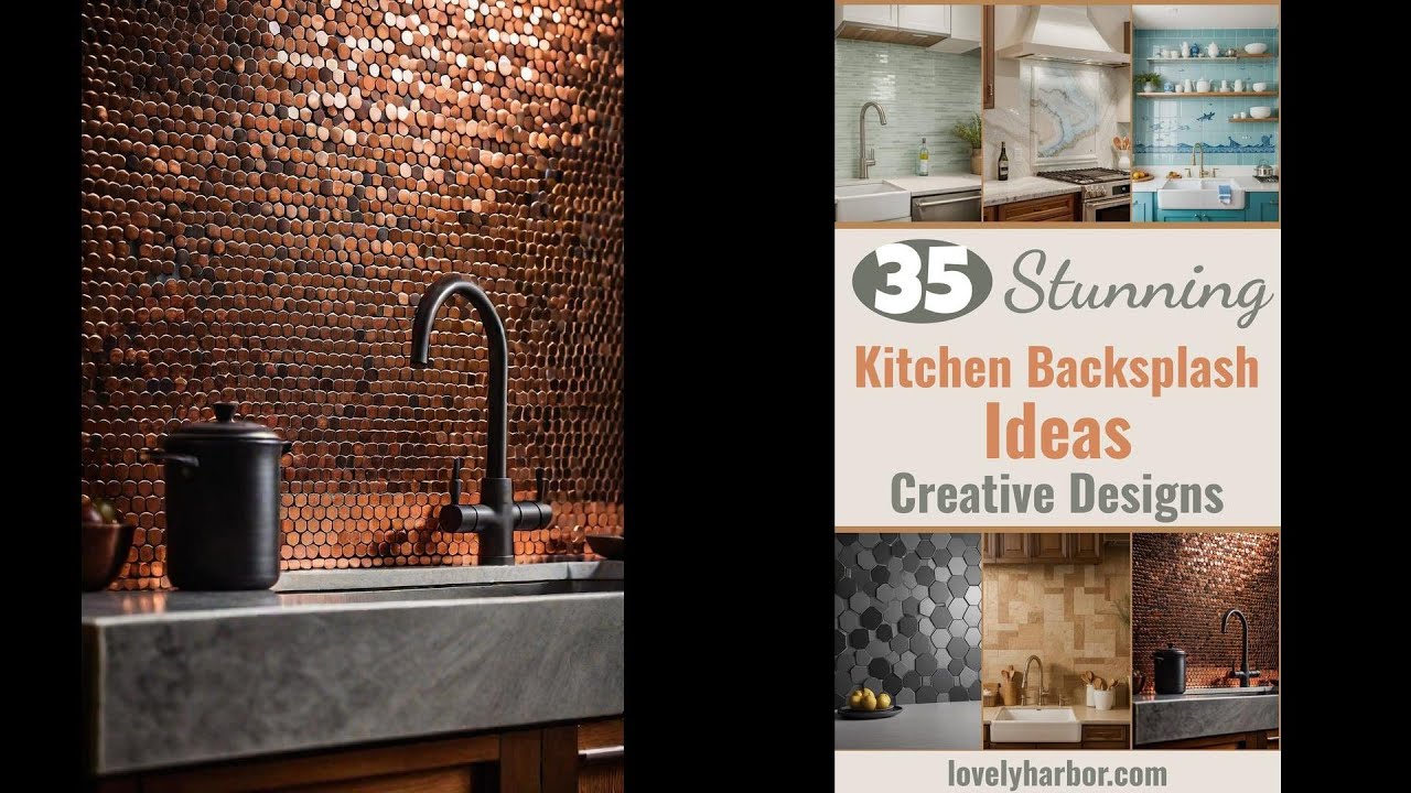35 Stunning Kitchen Backsplash Ideas Creative and Eye Catching Designs - YouTube