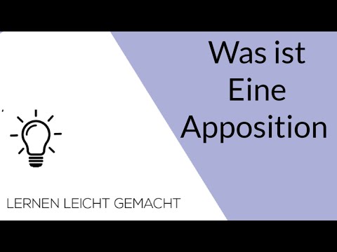 Video: Ist eine nachgestellte Phrase?