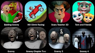 Balding Granny,Scary Teacher 3D,Hill Clib Racing,My Talking Tom Friends,Granny,Granny Chapter Two screenshot 2