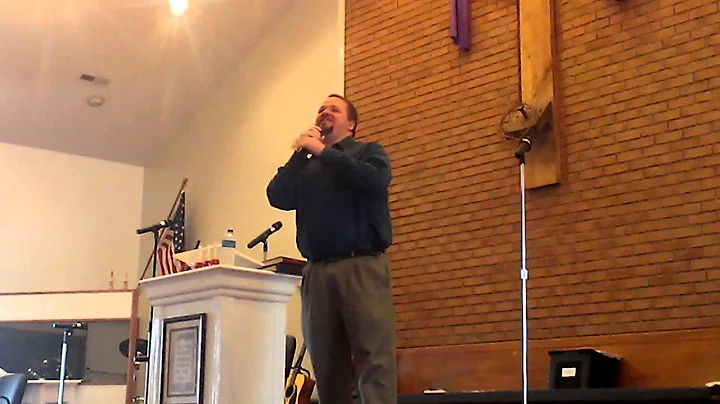 Charles Hampton sings "I'm Amazed"