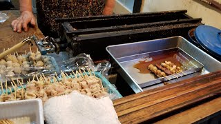 山谷で５０円の焼き鳥と日本酒で一人晩酌