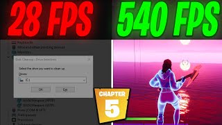 fix fps drops & boost fps in fortnite chapter 5 season 1!✅