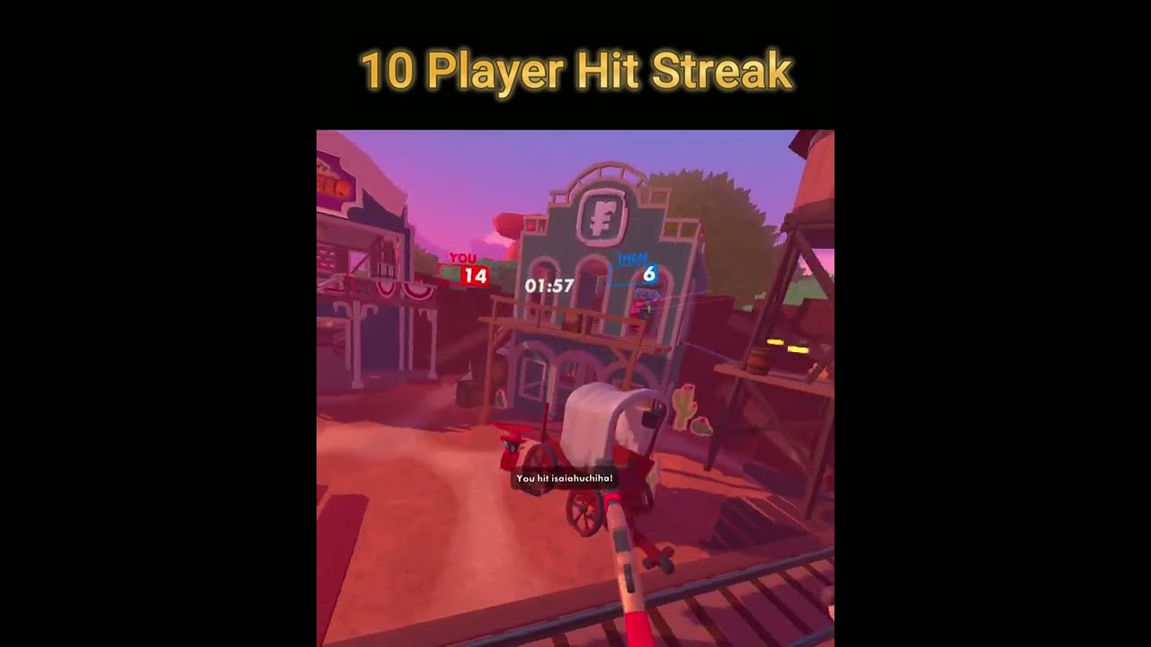 10 Player Hit Streak in Showdown Rec Room