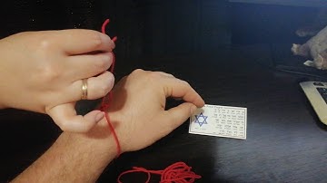 Red String Kabbalah (a tool for protection and wearing instruction)