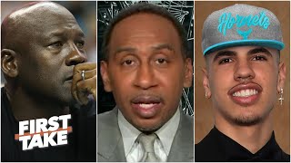 Did Michael Jordan make the right choice by drafting LaMelo Ball to the Hornets? | First Take