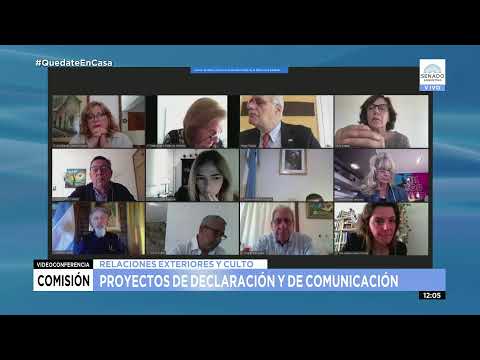 COMISIÓN DE RELACIONES EXTERIORES 22-09-20