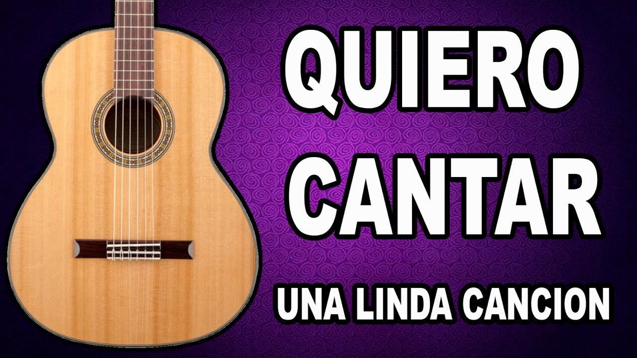 🎸 QUIERO CANTAR UNA LINDA CANCION 🎸 TUTORIAL EN GUITARRA FACIL 🎸 Mi
