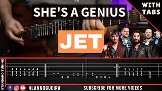 She&#39;s a Genius - Jet (Guitar Cover With Tabs)