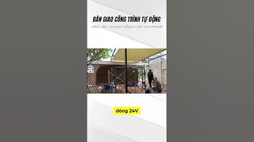 Lắp motor cổng tự động khi nhà đang xây hay đã hoàn thiện?[cổng tự động New Day]|0833983399