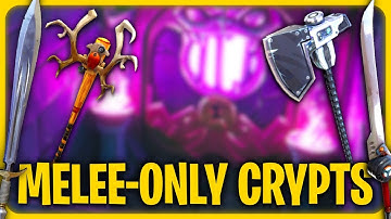 Stabbing Husks in the Crypts (MELEE ONLY) - STW Dungeons