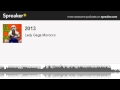2013 (part 3 of 3, made with Spreaker)