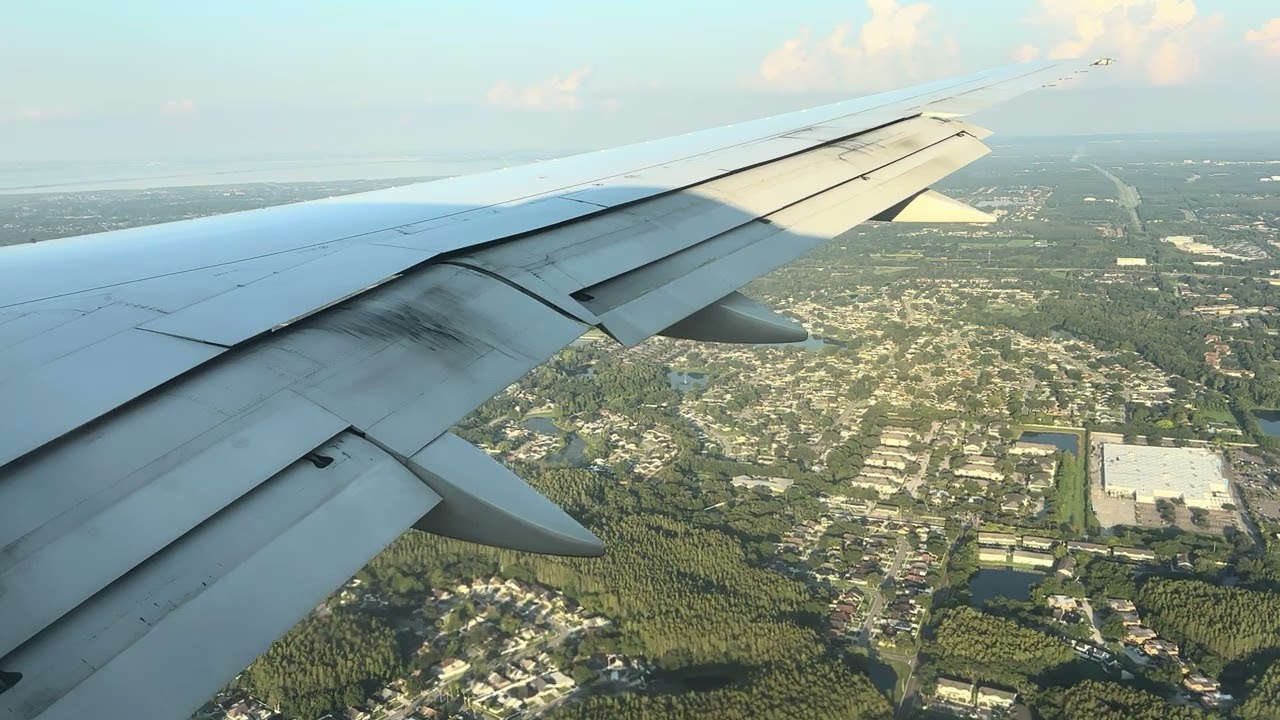 Delta 757-200 TPA Landing