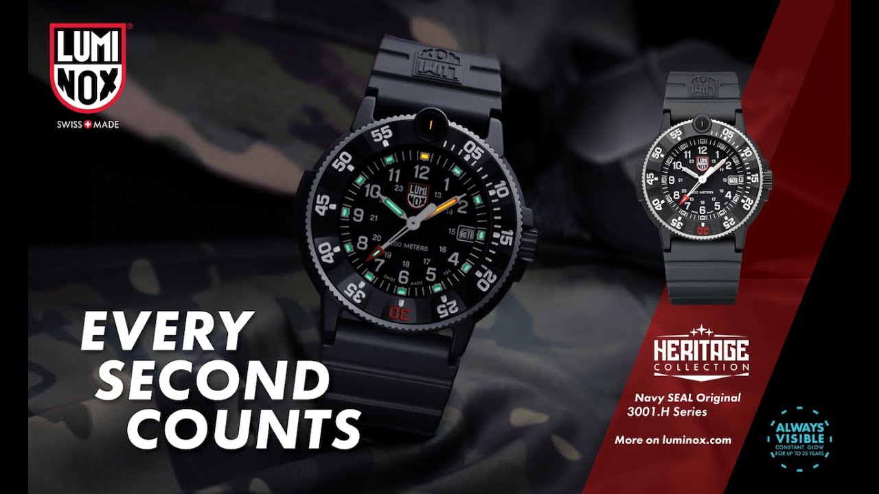 Product Reveal] Luminox Navy SEAL 3001 / Heritage Collection, 35th