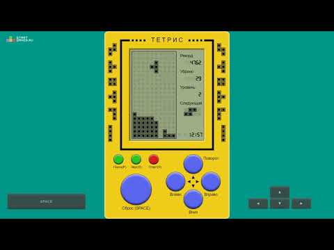 Игра u0022Ретро Тетрисu0022 (Retro Tetris) - прохождение