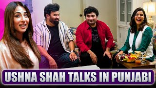 Ushna Shah Talks In Punjabi Nadaan Maizban Clip
