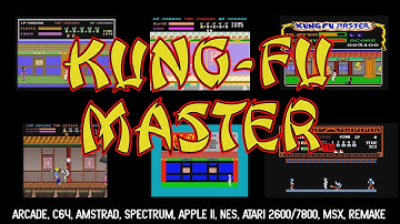 Kung-Fu Master / Arcade, C64, Amstrad, Spectrum, Apple II, MSX, NES, Atari 2600 & 7800, Remake