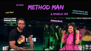 Method Man (Live) Talks Essence Women & Eclectic Playlist with Angela Yee - New Orleans 2022