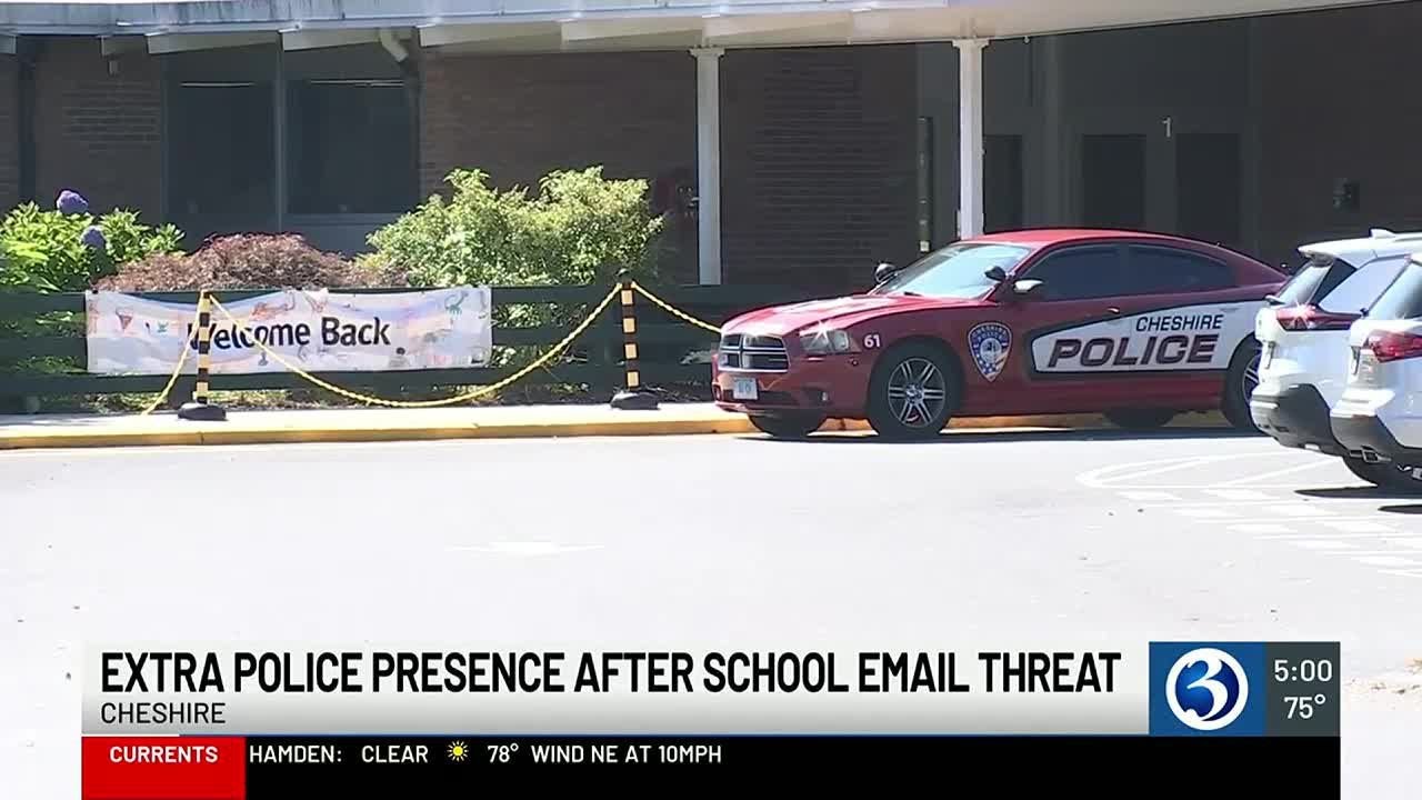 Extra police presence at Cheshire school after email threat