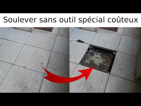 Vidéo: Comment soulever une dalle de trottoir ?