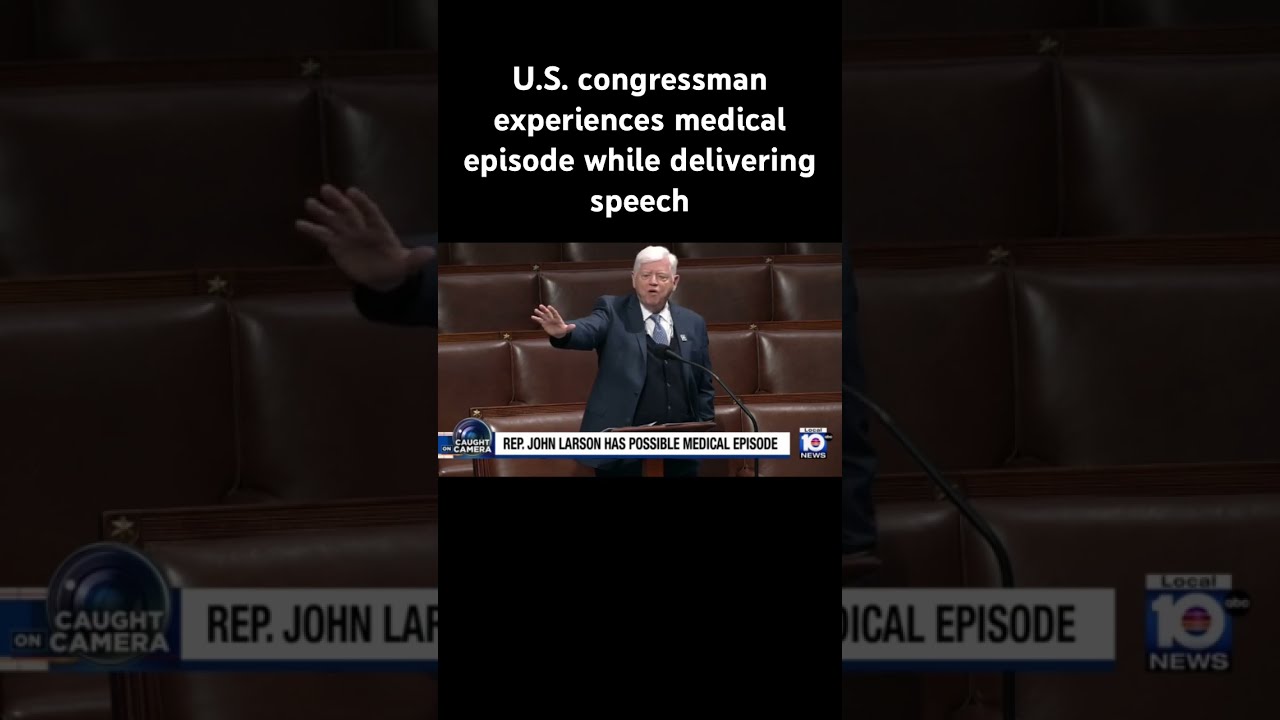 U S Congressman Experiences Medical Episode While Delivering Speech Connecticut Washingtondc