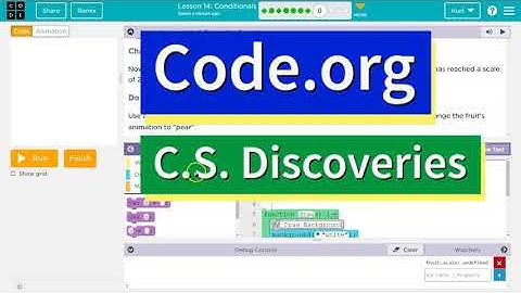 Code.org Lesson 15.5 Conditionals | Tutorial with Answers | Unit 3 CS Discoveries 2022