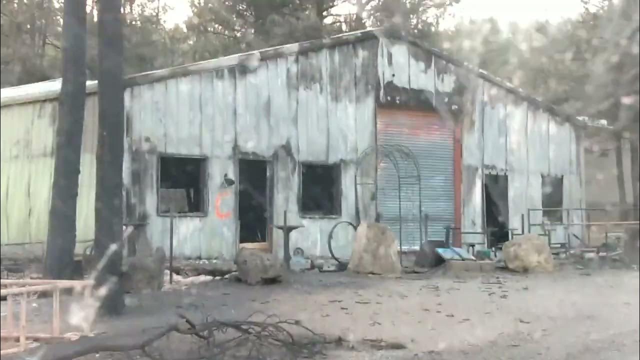 Aftermath of McBride Fire, Easter Sunday in Ruidoso, NM YouTube