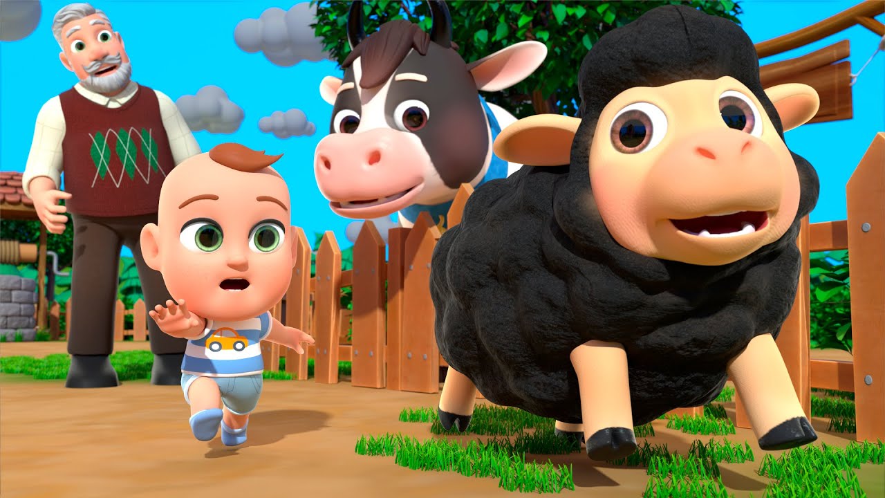 Old MacDonald Song (Meet the Farm Animals) | Almama - Baby Academy & Nursery Rhymes