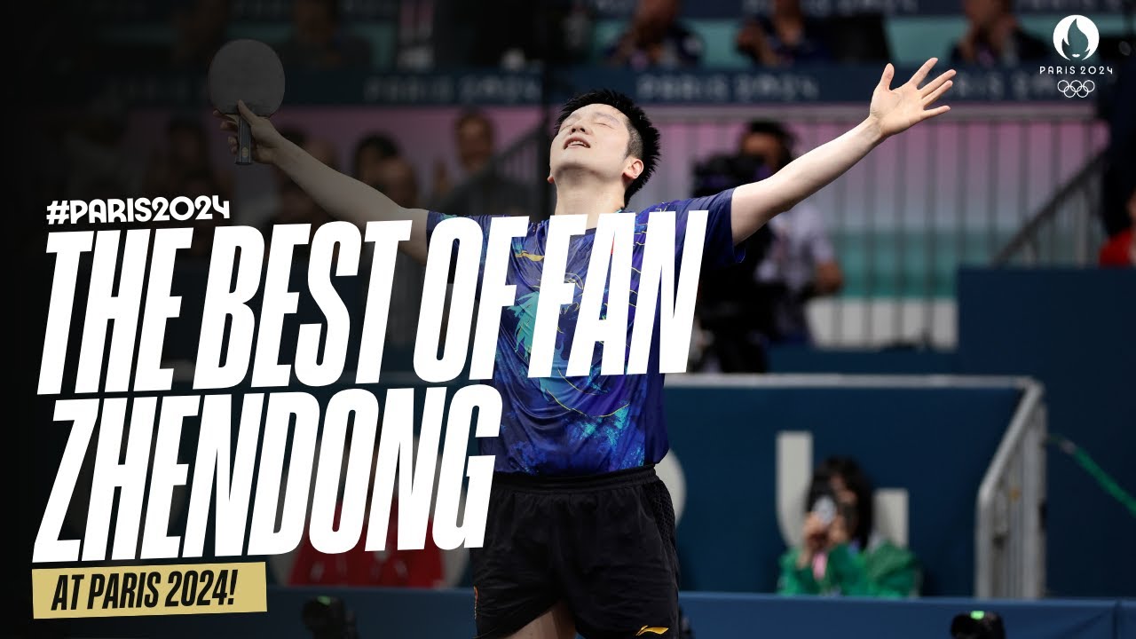 Table Tennis Titan: Fan Zhendong's best Olympic moments 🏓 | Athlete Highlights