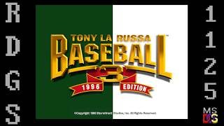 Random DOS Game Show #1125: Tony La Russa Baseball 3: 1996 Edition (1996)