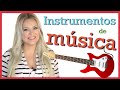 🎸Instrumentos de MÚSICA EN FRANCÉS fácil  (principiante) —instrumentos musicales—