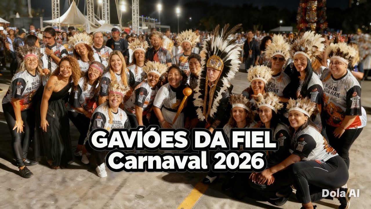 ENSAIO TÉCNICO GAVIÕES DA FIEL CARNAVAL SÃO PAULO 2026
