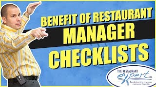 Restaurant Management Tip - How a Manager Checklist Can Help Your Restaurant #restaurantsystems screenshot 4