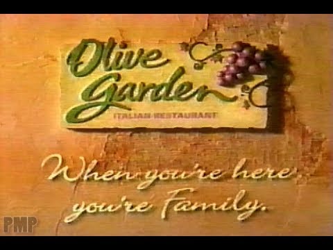 Olive Garden 2003 Youtube