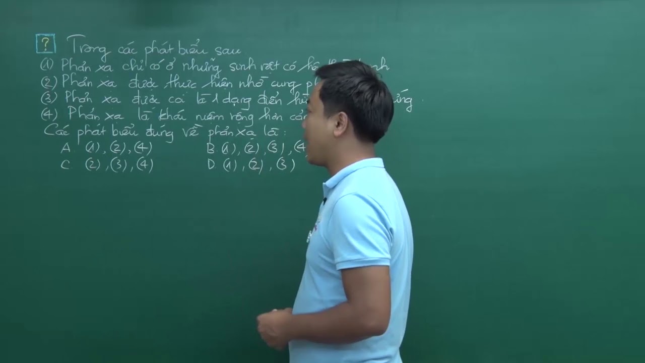 Thầy Đinh Đức Hiền - Môn Sinh học - PEN-I - 2018