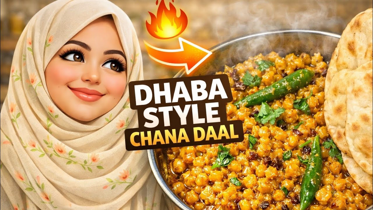 Dhaba Style Chana Daal | Sirf 1 Cup Chana Daal Recipe | Easy Pakistani Daal